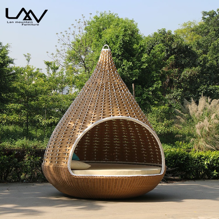 Outdoor Daybed Furniture - Modern tuinmeubilair hotel zwembad strand wicker