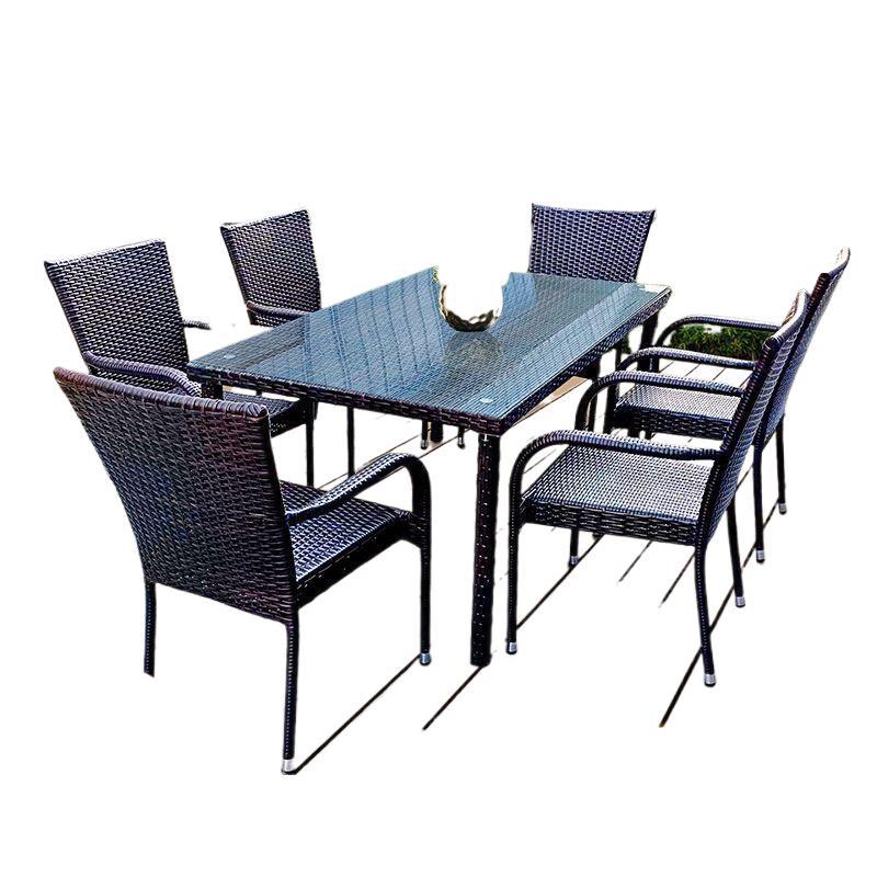 Outdoor Furniture Metal - Outdoor rotan tafels en stoelen woonkamer
