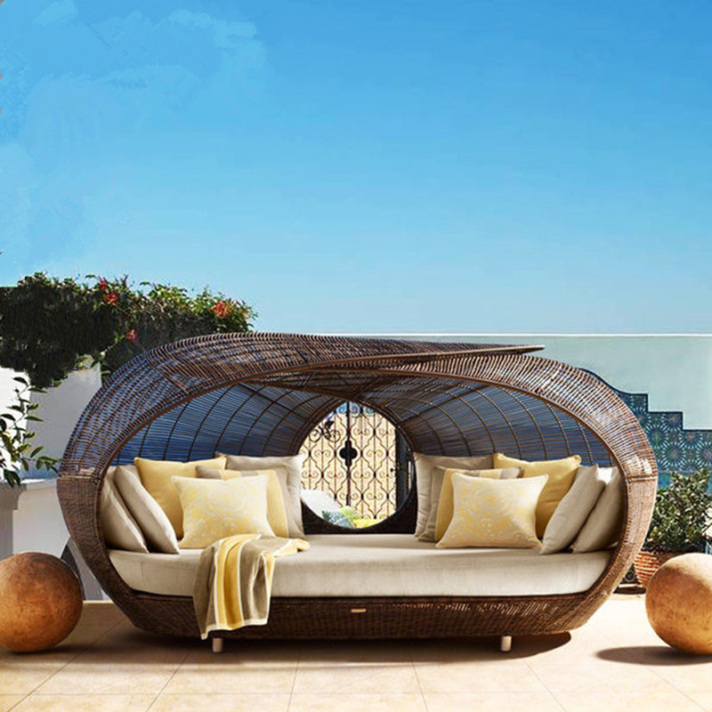 Buiten Hot Sale Goede Kwalitei - Outdoor Daybed Furniture recensie en prijs