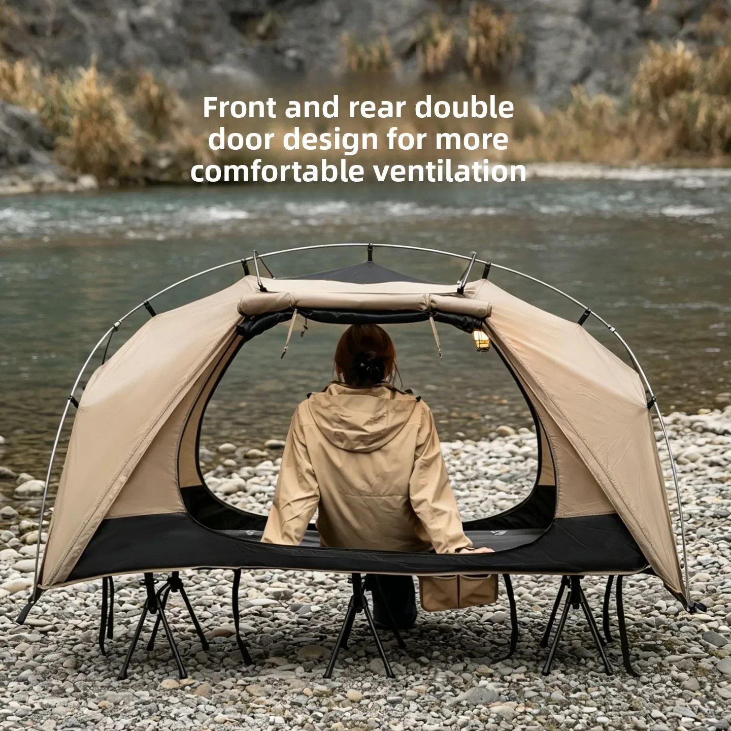 MOUNTAINHIKER Outdoor Camp Bed - Outdoor Daybed Furniture recensie en prijs