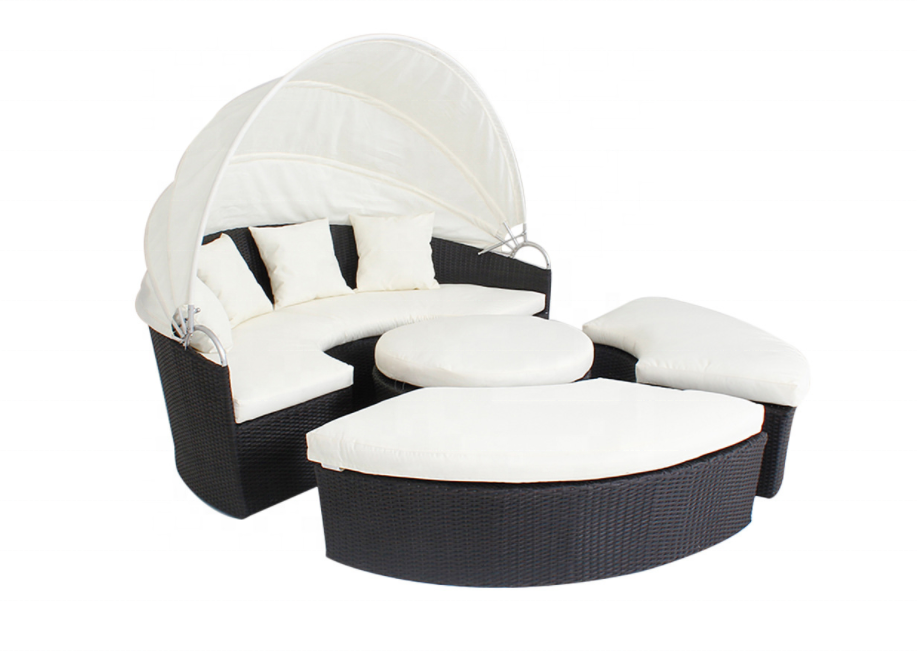 Patio sectionele ronde daybed  - Outdoor Daybed Furniture recensie en prijs